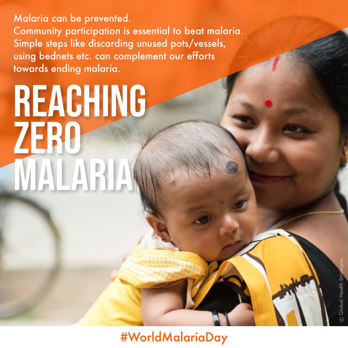 GHS's tweet photo. Today is #WorldMalariaDay. Let's ensure that we encourage those affected by the disease to complete the treatment even in the absence of visible symptoms. This will go a long way in helping us achieve #ZeroMalariaTarget by 2030!
#EndMalaria https://t.co/0uyhfka5cg