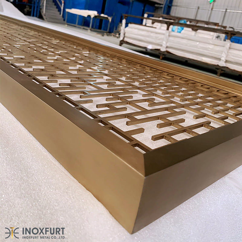 vincent_dsjh's tweet image. 🥳Inoxfurt #304 Aluminium 10mm laser hollow screen partition, bright color, sturdy construction, rust-proof and anti-corrosion, suitable for different interior decoration background walls 
💌Email: vincent@gdgdzp.com
☎️Whatsapp: +86 18576544302
#screenpartition