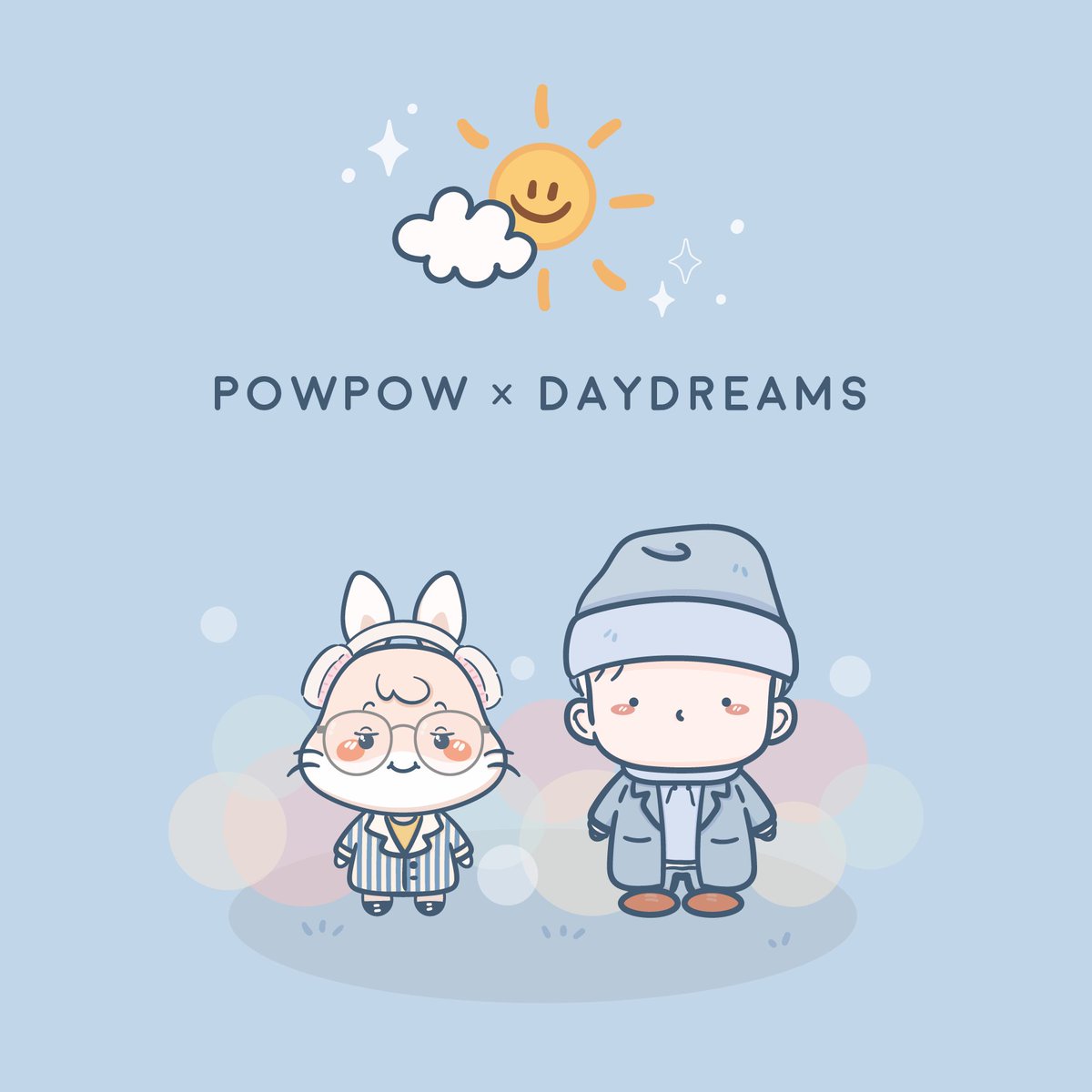 Ohayō PowPows! 💙☁️

We're happy to announce our new friendship with <a href="/Daydreams_NFT/">Daydreams | Minting Now!</a> &amp; are giving away 5 WL Spots for Daydreams + 5 WL spots for PowPow!

To enter:
1⃣ Follow <a href="/PowPowNFT/">PowPow Originals 🌸</a> <a href="/Daydreams_NFT/">Daydreams | Minting Now!</a>
2⃣ Like &amp; RT
3⃣ Tag 3 frens

⏳ Ends in 24 hrs