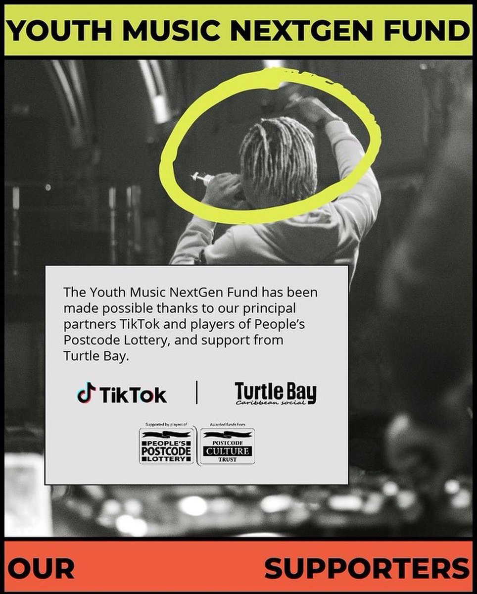 Super excited and proud to have been awarded the @youthmusic NextGen Fund in partnership with <a href="/tiktok_uk/">TikTok UK</a> <a href="/PostcodeLottery/">Postcode Lottery</a> <a href="/Turtlebayuk/">Turtle Bay</a> 🙏🏼✨✨THANK YOU 🥹🙏🏼

Can’t wait to share new music with you all later this year 🦋