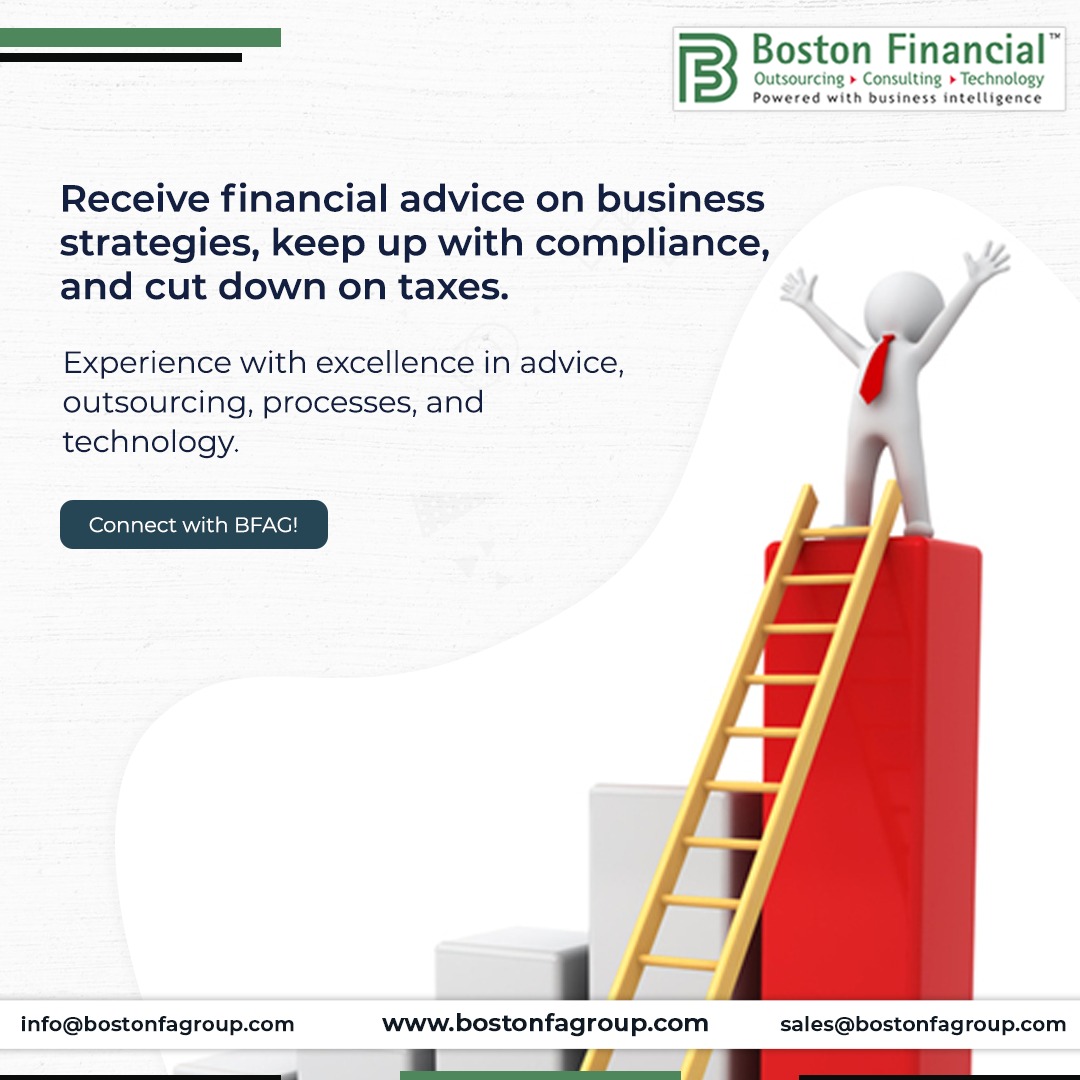 BostonfaGroup's tweet photo. BFAG is your one-stop-shop for all the Finance &amp; Accounting Solutions.
visit us :  https://t.co/J7eNGnmoxG
#Finance #accounting #raisingmoney #strategies #compliance #receviefinancial #cpas #CPAsolution #BFAG #Reporting #cashflow #requirements #boston #financialadvisory https://t.co/Yv7jWnENci