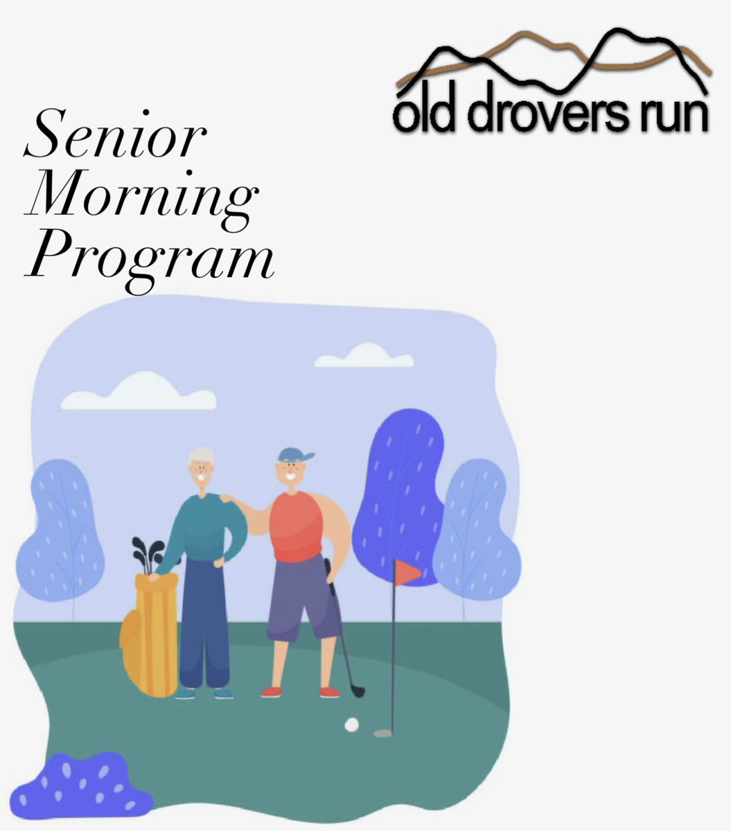 Olddrovers's tweet photo. The season is just around the corner! Don’t forget to sign up for our Senior Morning Programs! For more information: check out our website https://t.co/dHFjDKlg1k https://t.co/0o3FVAYZfR