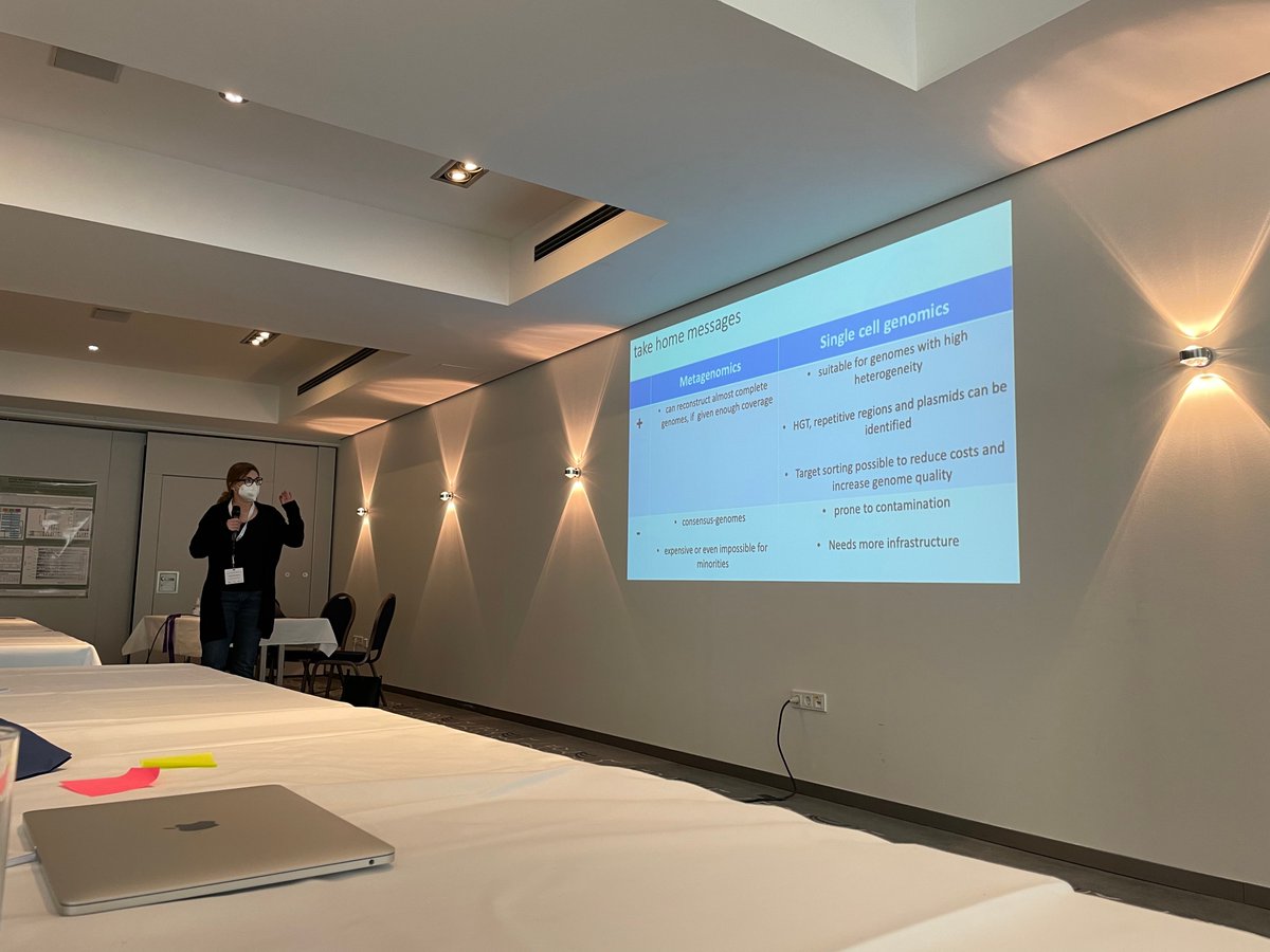 wilmeslab (@wilmeslab) on Twitter photo Day 3⃣ of #EMBOmicrobial with Anne-Kristin Kaster, John Vollmers, and Florian Lenk from <a href="/kasterlab/">Kaster Lab</a> presenting on Single-Cell Omics, thereby further complementing the multi-omics 🧰 to study 🦠 communities Day 3⃣ of #EMBOmicrobial with Anne-Kristin Kaster, John Vollmers, and Florian Lenk from <a href="/kasterlab/">Kaster Lab</a> presenting on Single-Cell Omics, thereby further complementing the multi-omics 🧰 to study 🦠 communities