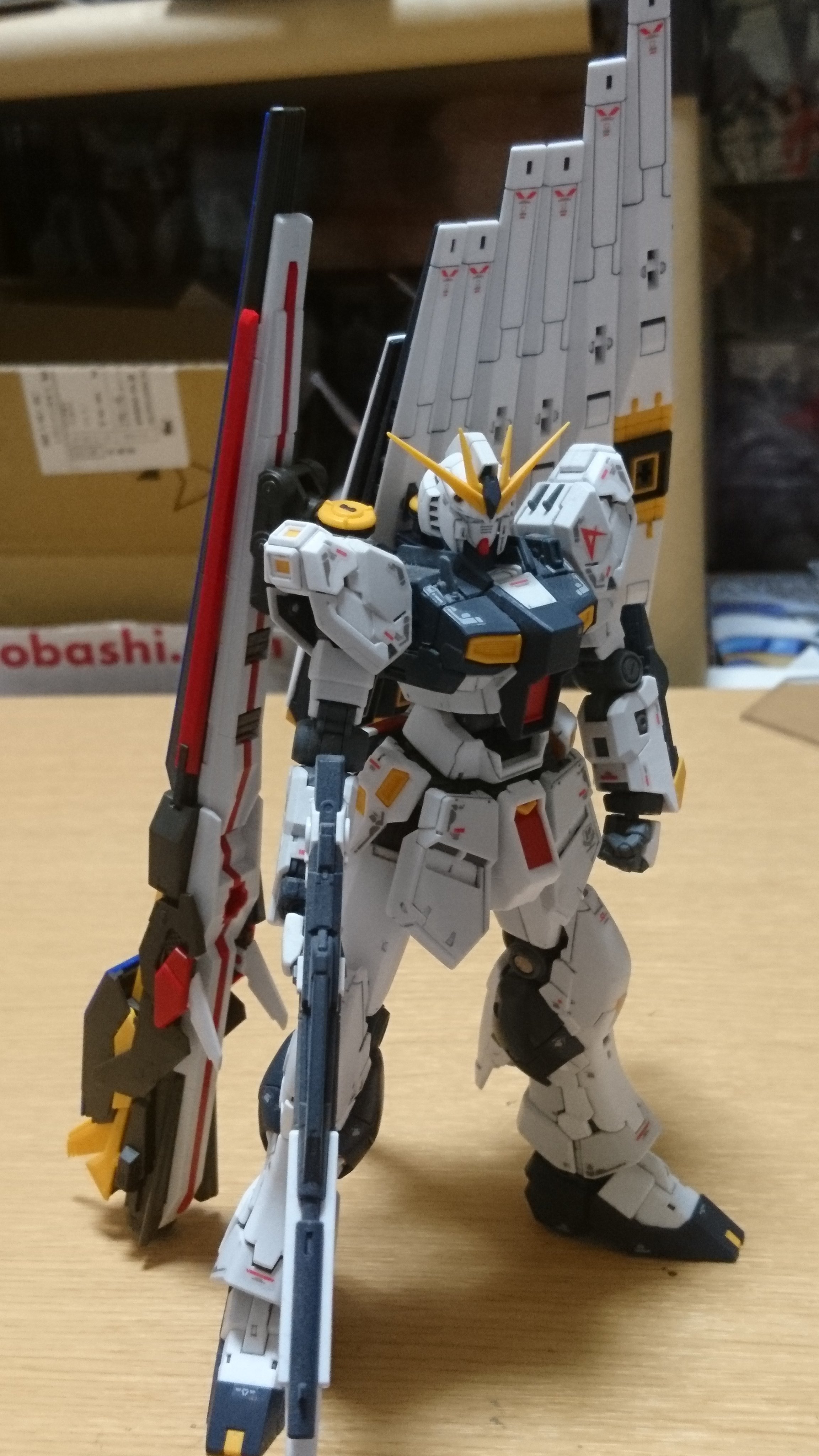 ニッサン・638 RG νガンダム（ロングレンジフィンファンネル装備）全