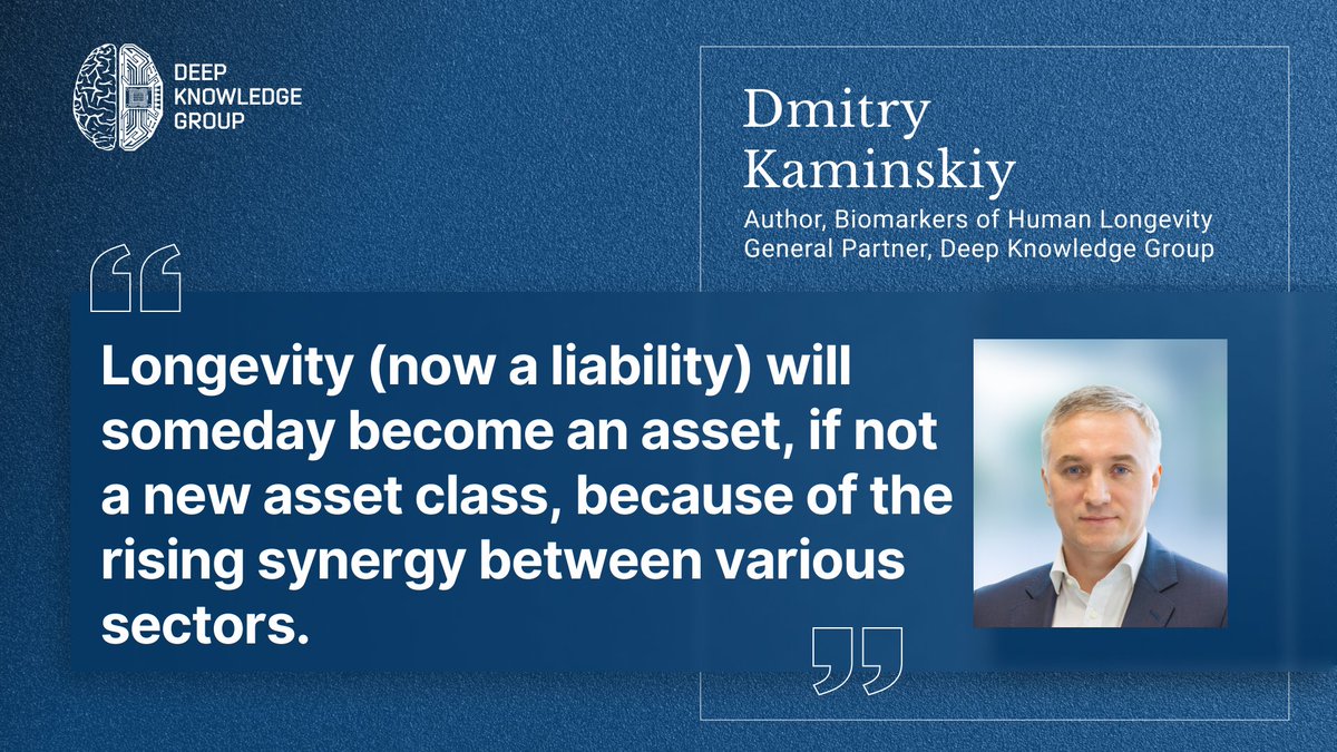 longevity_book's tweet photo. Experts have made educated guesses about how some aspects of the failing financial system change, adapt and react as people live longer. To learn more about this, grab a copy of Dmitry Kaminskiy’s latest book right here https://t.co/rwKBwcWh6v

#Longevity #LongevityBook #Aging https://t.co/89vye5eK3S