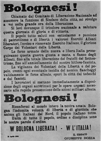 Il #25aprile quest'anno ha un significato ancora più grande. 
La #Liberazione che speriamo avvenga anche in #Ukraine 
Ecco com'era #Bologna 77 anni fa!