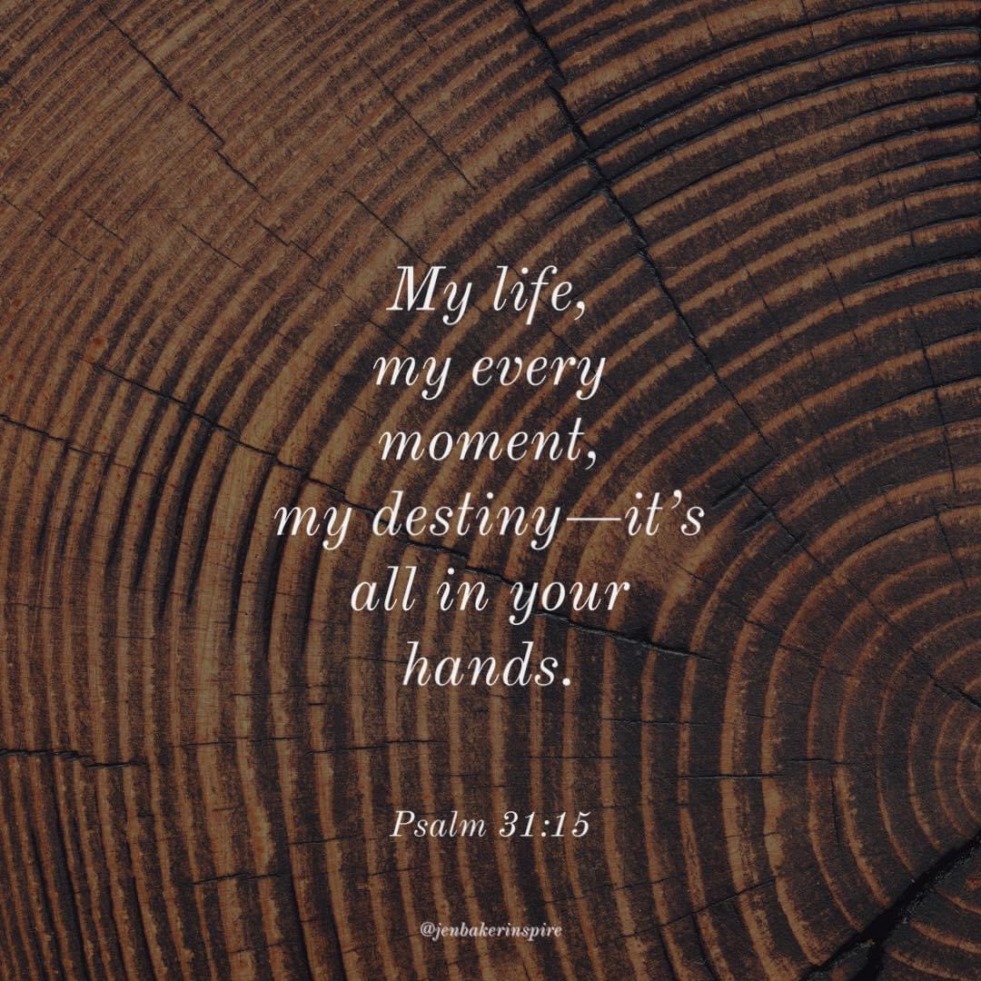 JenBakerInspire's tweet photo. I love how this scripture goes from BIG … to SMALL … to EVERLASTING.
 
💎 Our lives- that’s the big picture.
💎 Our every moment- those are the small details.
💎 Our destiny- that is the legacy we leave.
 
From before we are conceived &amp; after we are in eternity...HE IS WITH US. https://t.co/ka3lFpOHuW