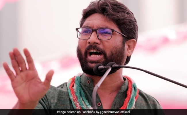 ndtv's tweet photo. #BREAKING | Gujarat MLA Jignesh Mevani Rearrested In Assam Right After Getting Bail https://t.co/yoASYLTmy6 https://t.co/sOp2LZWtFD