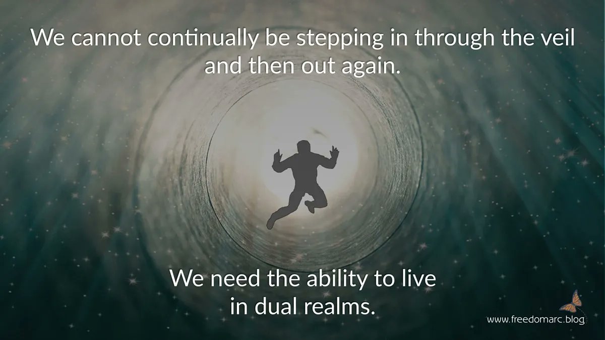 freedomarc's tweet photo. If we are to mature into our heavenly roles as sons of God, we cannot continually be stepping in through the veil and then out again: we need the ability to live in dual realms of heaven and earth at the same time.
Miek Parsons | #sonsarise #maturesons
https://t.co/Fp2wzB92Lz https://t.co/1UHAI4vtfN
