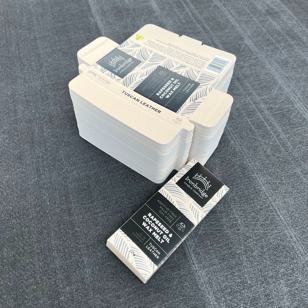 ayp_print's tweet image. Custom Die Cut packaging for Ironbridge Candle Company

#custompackaging #packaging #diecutpackaging #veloblade #waxmelts #waxmelt #ironbridgecandlecompany #waxmeltboxes #waxmeltpackaging #bespokepackaging  #shropshireprinters #bespokeprinting #digitalprint #newportshropshire