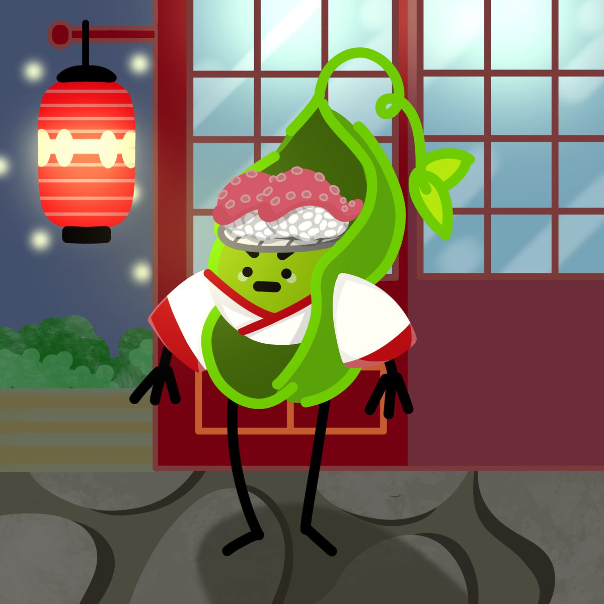 Jijisaur's tweet photo. Good evening from Grumpea! 💚

A new edition from my Grumpea collection
https://t.co/DVXin0cJWe

#NFTcommunity #artist #polygon #opensea  #NFT #NFTs https://t.co/P39IO4u9KG