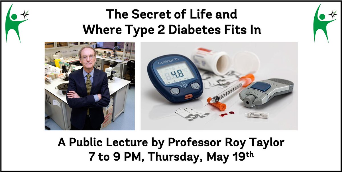 Free tickets now availalbe for our next event — Thursday May 19th.

The Secret of Life and Where Type 2 Diabetes Fits In

eventbrite.co.uk/e/the-secret-o…