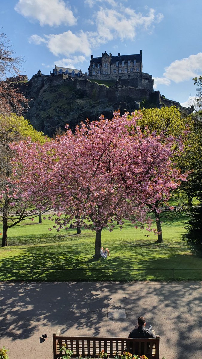 Edinburgh looking resplendent...  #visitEdinburgh @VisitScotland