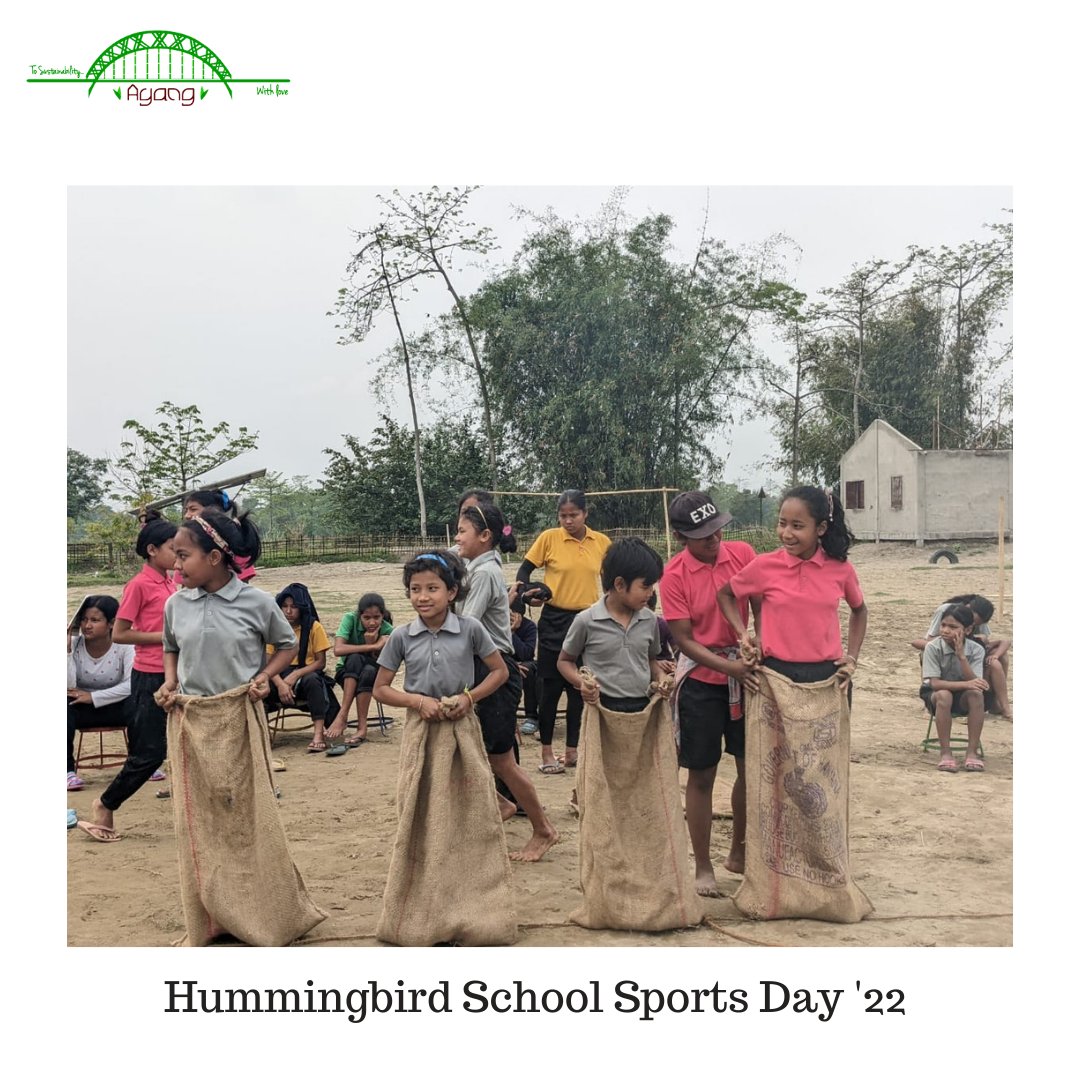 AyangTrust's tweet photo. Glimpses of our #sports #day at the hummingbird school. Sports is a proven medium to boost physical and mental health. It also supports several social learning outcomes! 

#school  #education #sportsfordevelopment #learning #change #qualityeducation #sustainabledevelopmentgoals https://t.co/NNKXnODp9Y