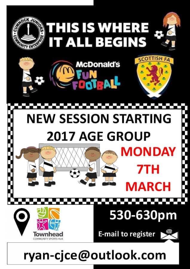 CJCE (@cjcenterprise) on Twitter photo FREE FOOTBALL
In partnership with <a href="/ScotFASouthWest/">South West Region</a> we are happy to announce that our FREE football session for children born in 2017 continue tonight ! FREE FOOTBALL
In partnership with <a href="/ScotFASouthWest/">South West Region</a> we are happy to announce that our FREE football session for children born in 2017 continue tonight !