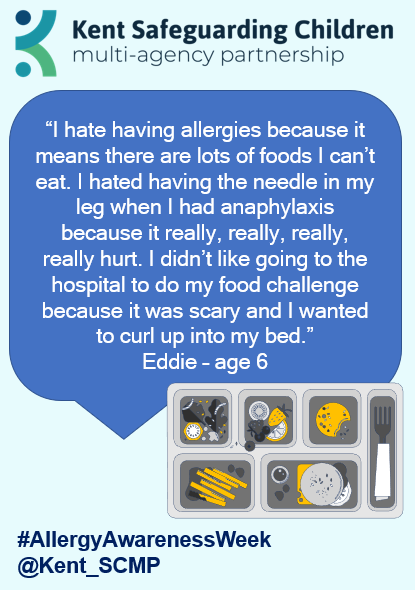 Having an allergy can have a significant impact on a child and their wellbeing. Eddie shared his feelings on some of the practical and physical aspects of his allergies, as a young child. #AllergyAwarenessWeek