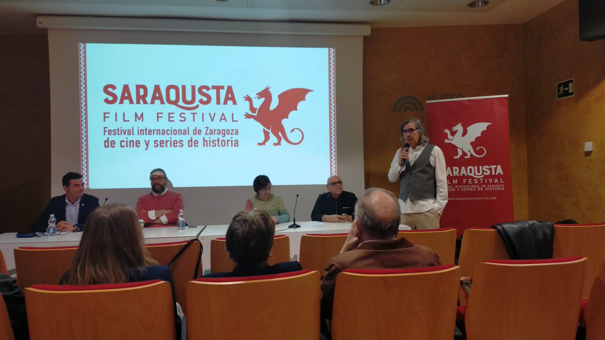 <a href="/zaragozaromana/">Museos Ruta Caesaraugusta</a> gracias por la acogida <a href="/Saraqusta_FF/">SaraqustaFilmFest</a>, <a href="/ARGOSZARAGOZA/">ARGOS</a> esperamos haya sido de interés, os dejamos un par de fotos y os recordamos que el festival continúa toda esta semana🎥📽️⏳