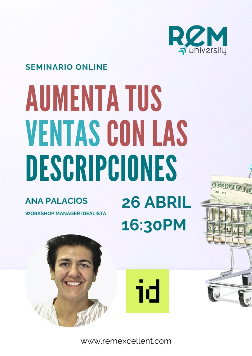 Descubre cómo describir bien una vivienda y aumentar tus ventas con REM University y los miembros de REM excellent #inmobiliarios #realestate #tecnology #idealista