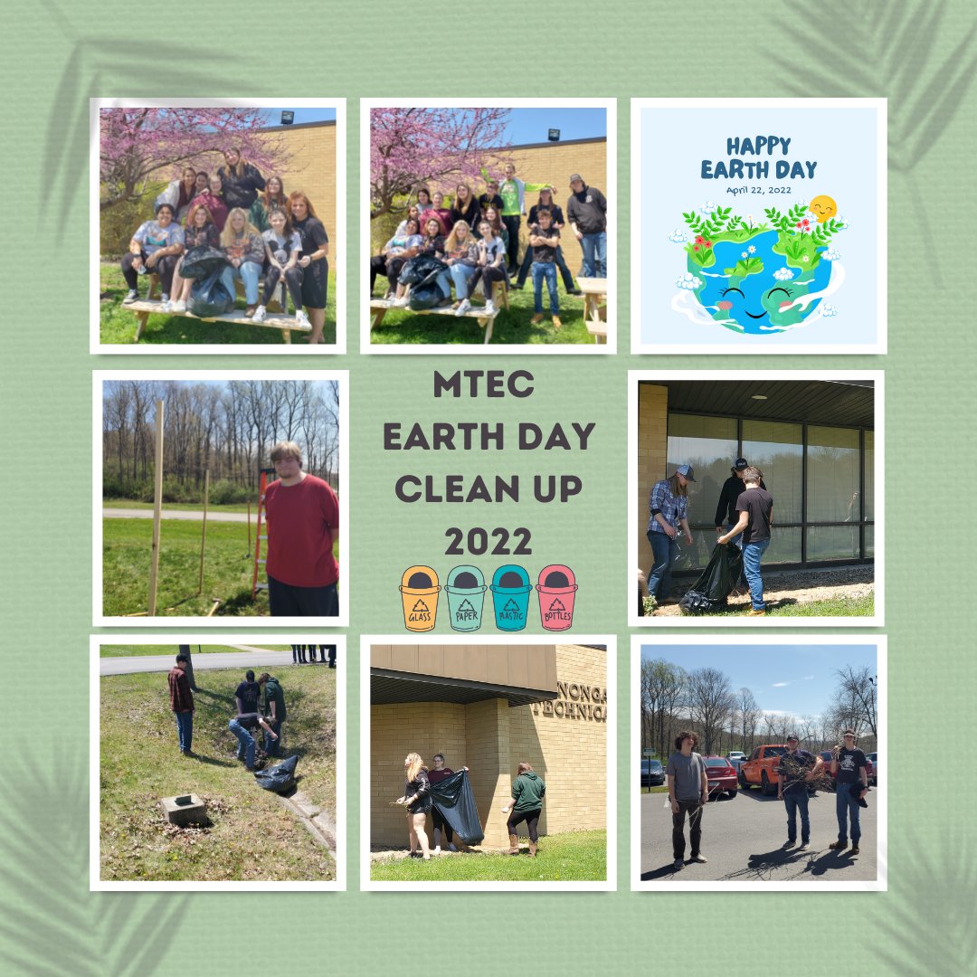 wvmtec's tweet photo. We want to thank all of the students and instructors who helped make our Earth Day Clean Up so successful! Here's a few pics from #EarthDay2022
#gotomtec
#CleanUp
#NoLitterBugsHere
#LoveTheEarth https://t.co/ulkleS9OpT