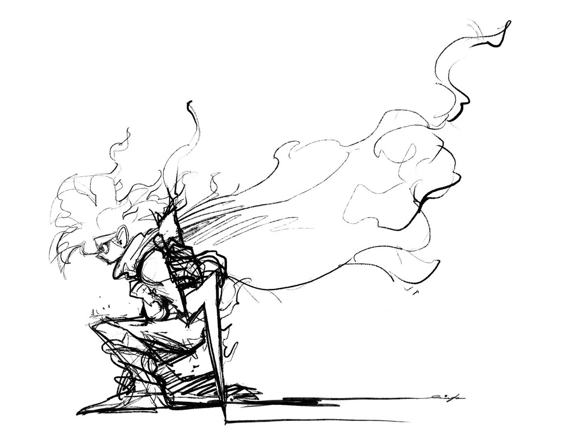 #このタグを見た人はラフ画とその完成絵を見せる
色んな人のラフ画見れるの勉強になる✏️ 
