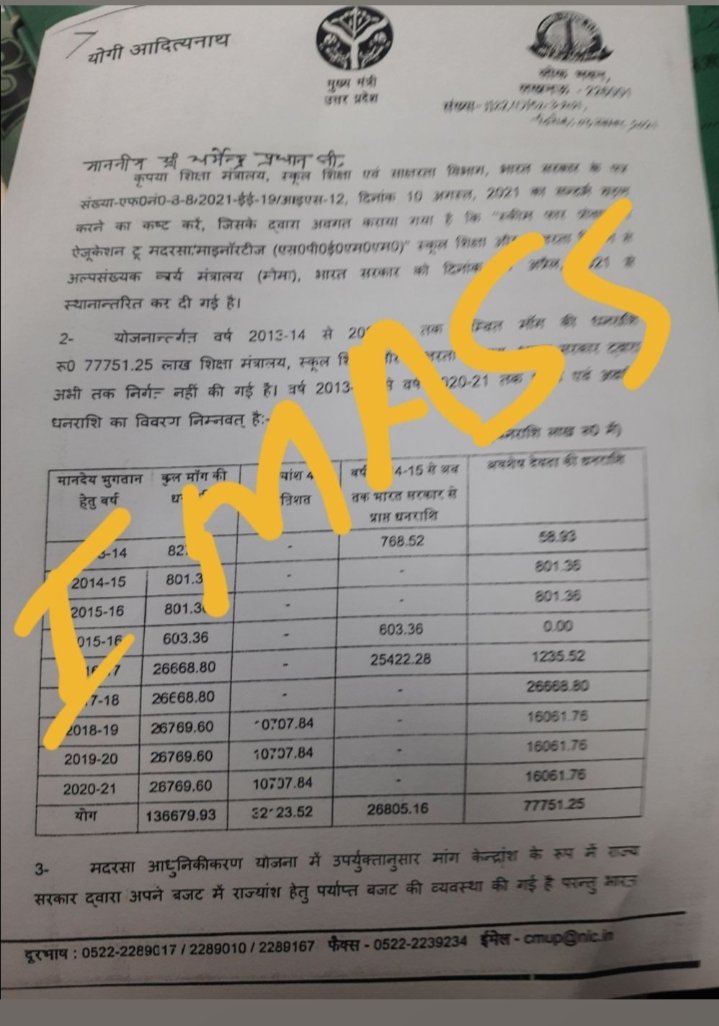आधुनिक मदरसा शिक्षकों को 60 महीने से सैलरी नहीं मिली है सैलरी के लिए वह दिल्ली-लखनऊ का चक्कर लगाकर थक गए उन्हें भरोसा है कि केंद्र सरकार आश्वासनों से आगे बढ़कर सैलरी भी देगी तभी PM का "एक हाथ में कुरान दूसरे में कम्प्यूटर" का सपना पूरा होगा <a href="/PMOIndia/">PMO India</a> <a href="/dpradhanbjp/">Dharmendra Pradhan</a>
<a href="/danishazadbjp/">Danish Azad Ansari</a>