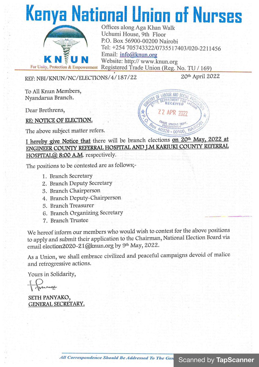 KNUNM-The Voice of a Kenyan Nurse & Midwife tweet media