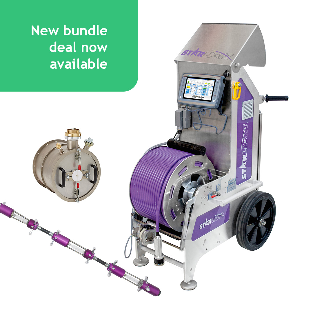 S1Euk's tweet photo. New bundle deal available:  The Starlight UV lining machine is now on offer with lots of accessories!
For more information, call the team on 01226397015, email contact@s1e.co.uk or take a look here:  https://t.co/kwpYtcaF9b
#drainage  #trenchless  #CIPPLining #cipplining https://t.co/YBx3MKnKIz