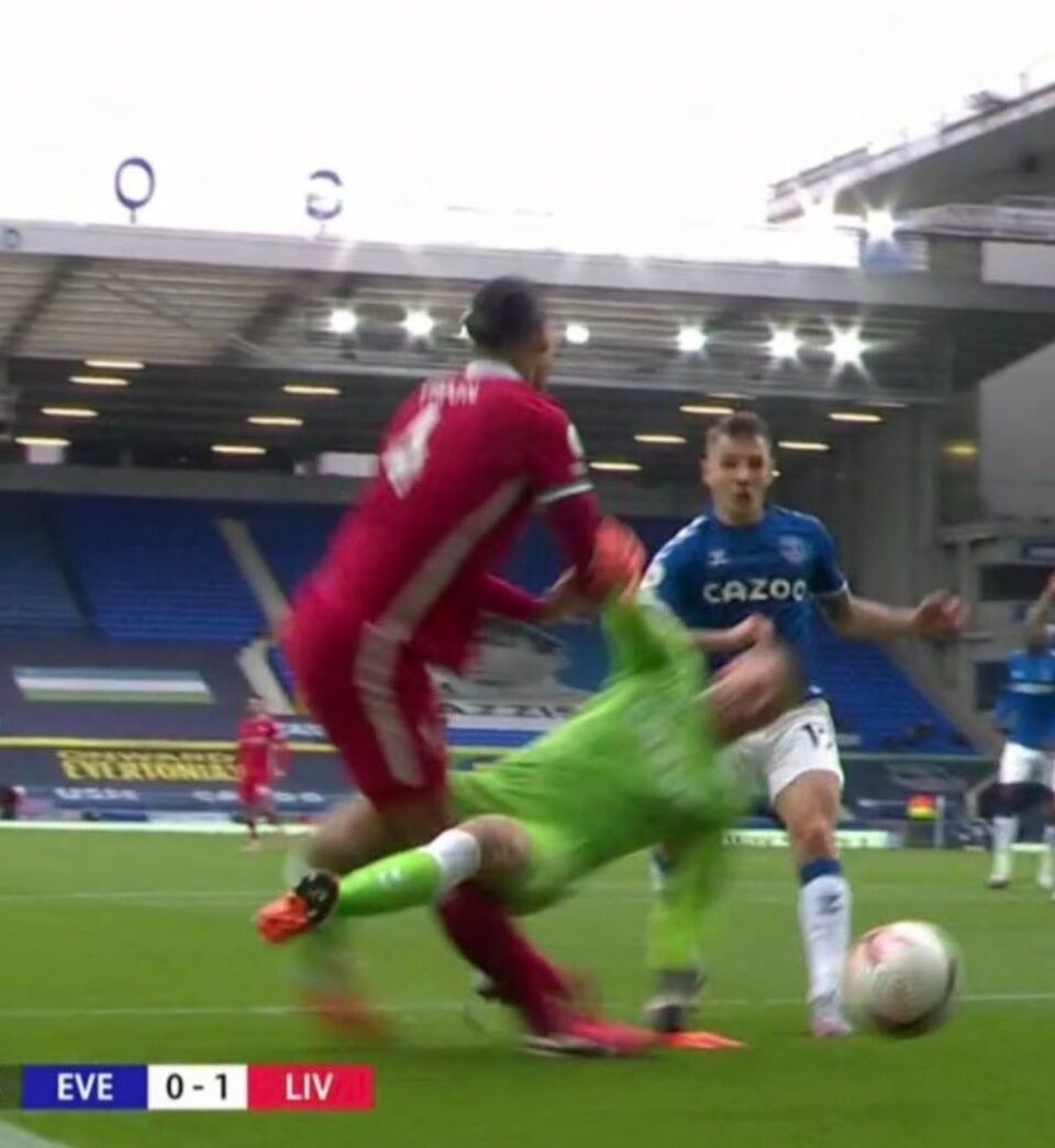 To Frank Lampard - you don't get these at Goodison! You got the big man out for nearly the whole season and you complaining about the penalty to Gordon