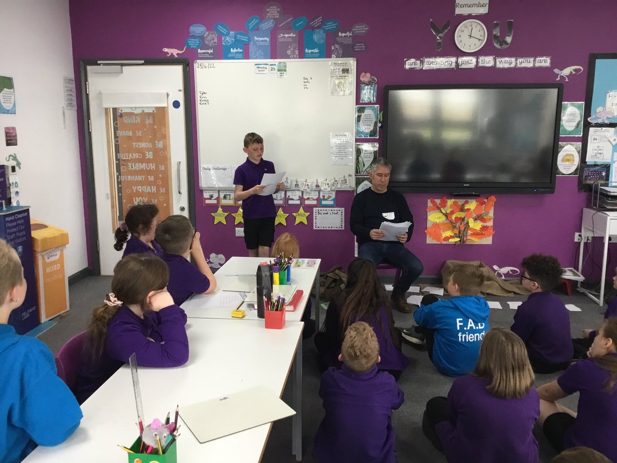 Year 5 wrote and performed poems about such diverse topics as cats, hair and hands ……but they all had the awesomeness in common,