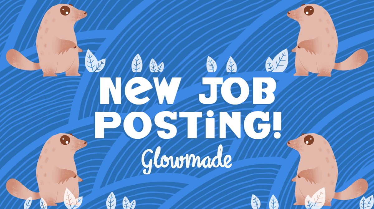 glowmade's tweet photo. ✨ We have a new job posting, alert the others! 📢

We need a Senior Game Designer to help us with some super-secret Glowmade-y things! 

If this sounds like your absolute jam, then we have 𝓳𝓾𝓼𝓽 the link for you:

👀👉 - https://t.co/lt8CPKNrZ3

#Hiring #Indie #GuildfordGames https://t.co/gSj8v9hZ70