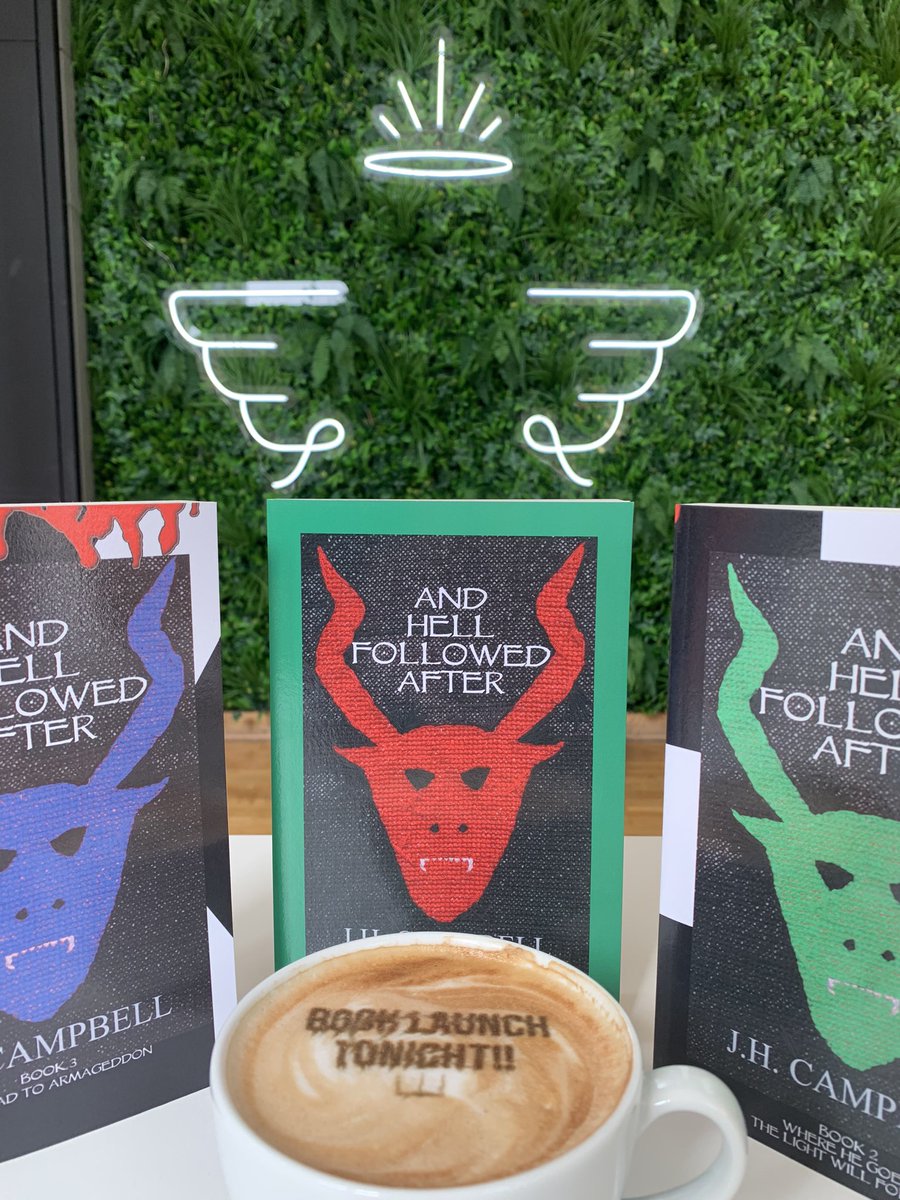 Edinburgh Author and @GCP_Edinburgh member J.H Campbell is launching the 3rd instalment of “And Hell Followed After” Novels tonight at Coffee Saints 6pm-7pm, this is a free event,copies of the book will be available and the author happy to sign them! @SalsaScot #EdinburghAuthor