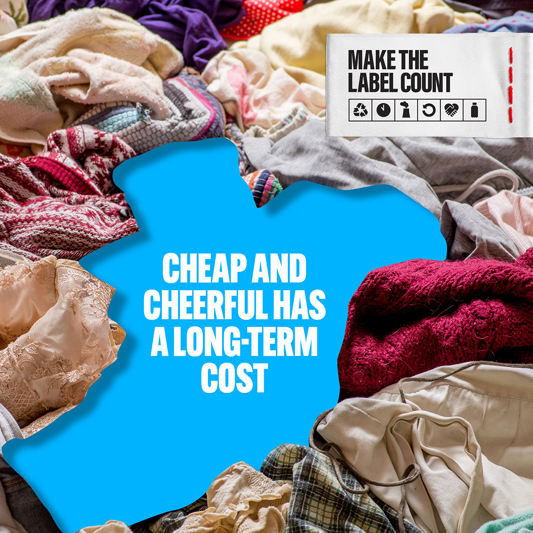 MakeLabelCount's tweet photo. Durability matters for sustainability. Quality garments made from natural fibres can be worn, reworn and eventually recycled. #MakeTheLabelCount

To learn how we are tackling fast fashion and reducing textile waste, visit our website.