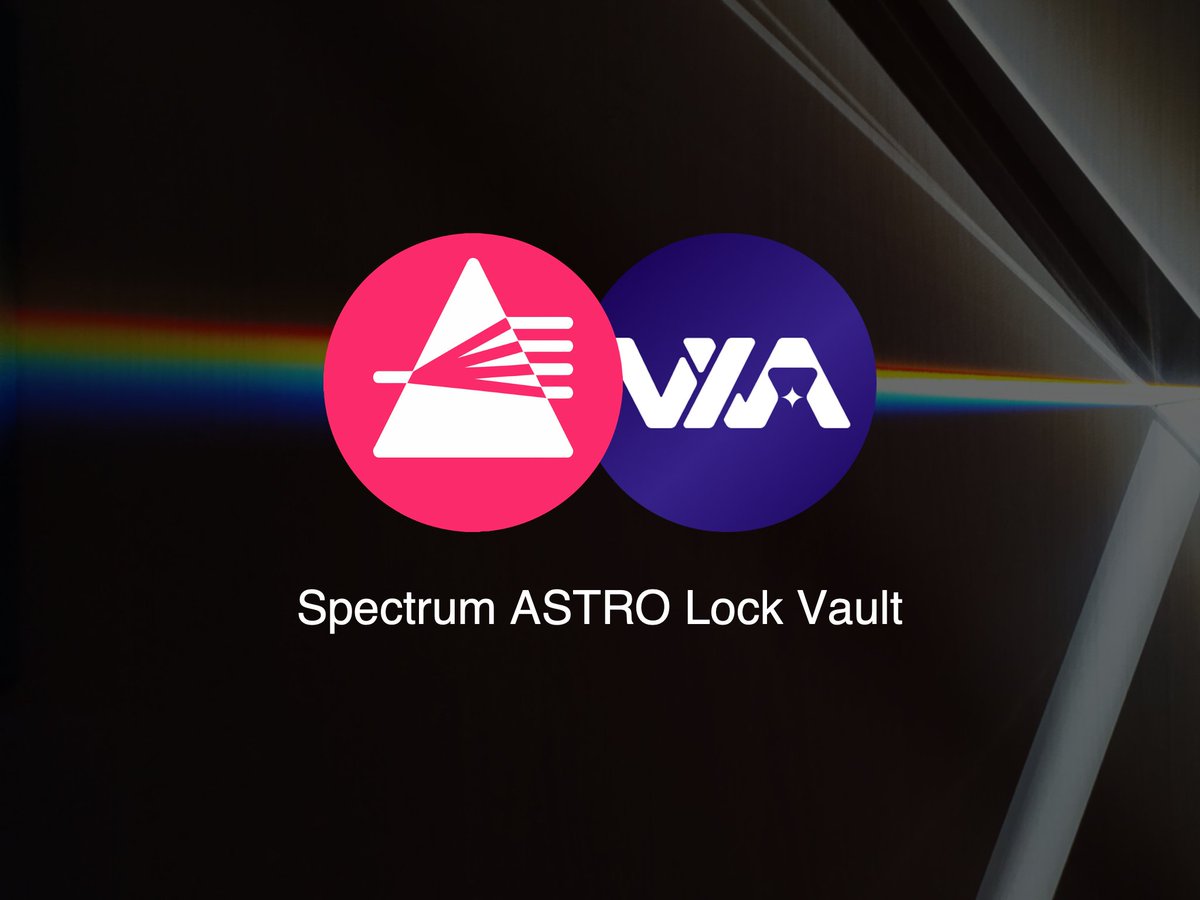 Lock your $ASTRO with Spectrum and earn higher yield in $UST!

Check out our article about Spectrum Protocol's take on <a href="/astroport_fi/">Astroport ✦</a> $vxASTRO and LP Boost.

spectrum-protocol.medium.com/lock-your-astr…