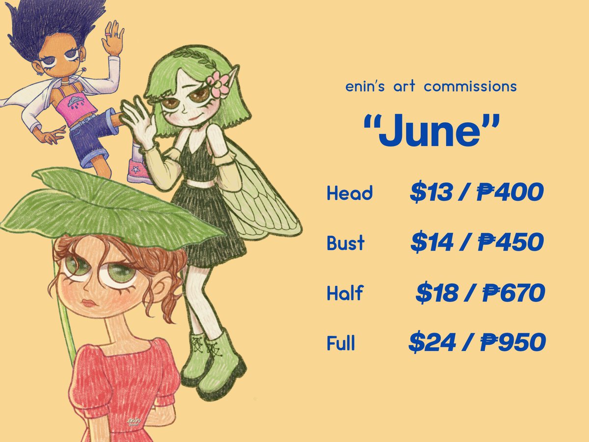 eenin9's tweet photo. 🍓 COMMISSIONS OPEN 🍓

Hi! I'm Enin, a freelance illustrator. I draw people as well as sceneries. If you're interested in commissioning me, just send me a message on any of my socials! 

(PS. Rates may vary) 

📱 Twitter/Instagram/Tiktok: @eenin9
💌 Gmail: eenin09@gmail.com https://t.co/gBHCuPATUr