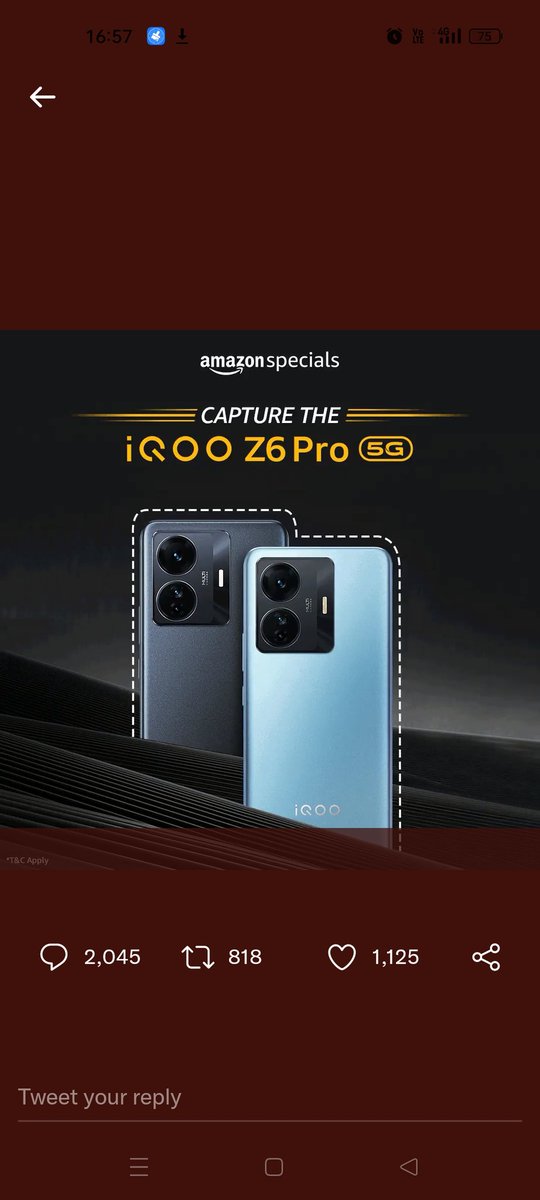 #iQOOZ6Pro5GOnAmazon