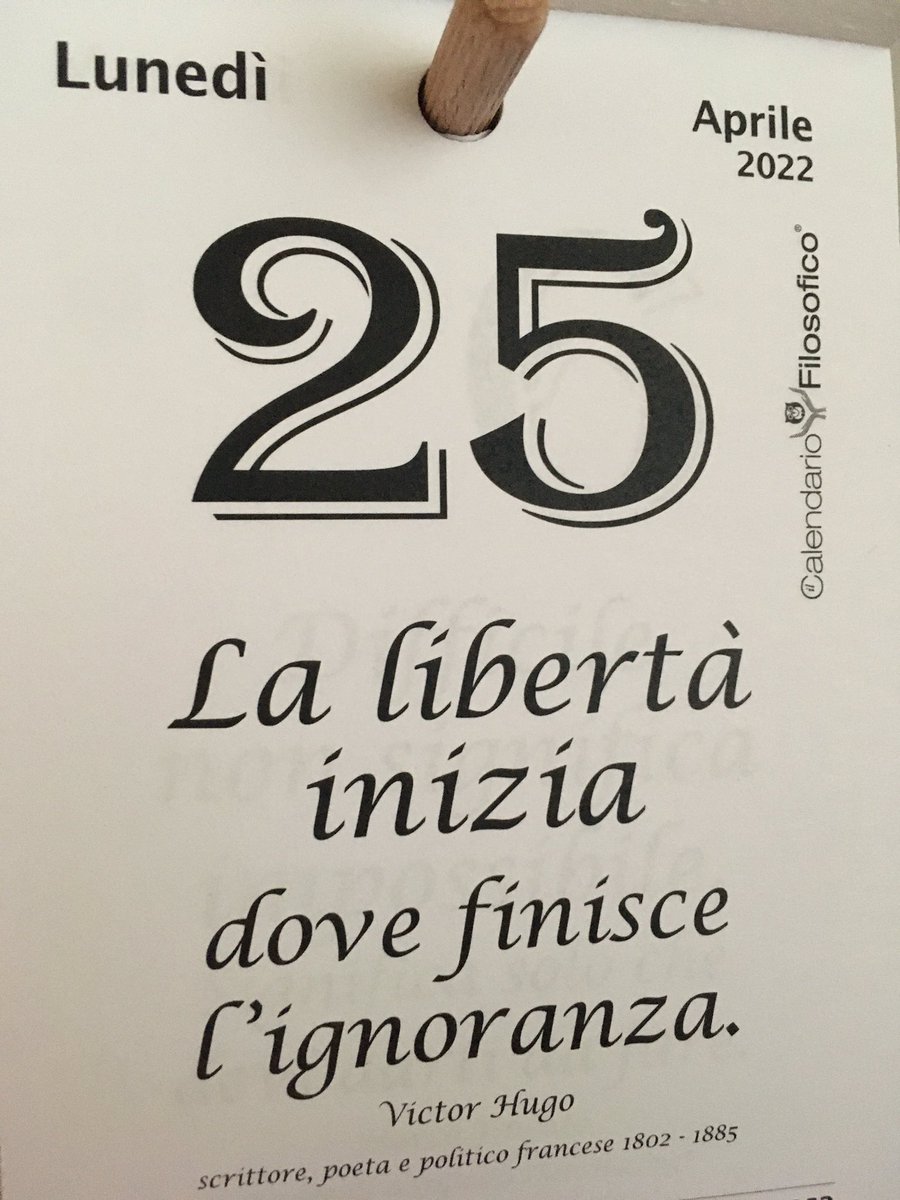…365/365. Buon 25 aprile!!!
