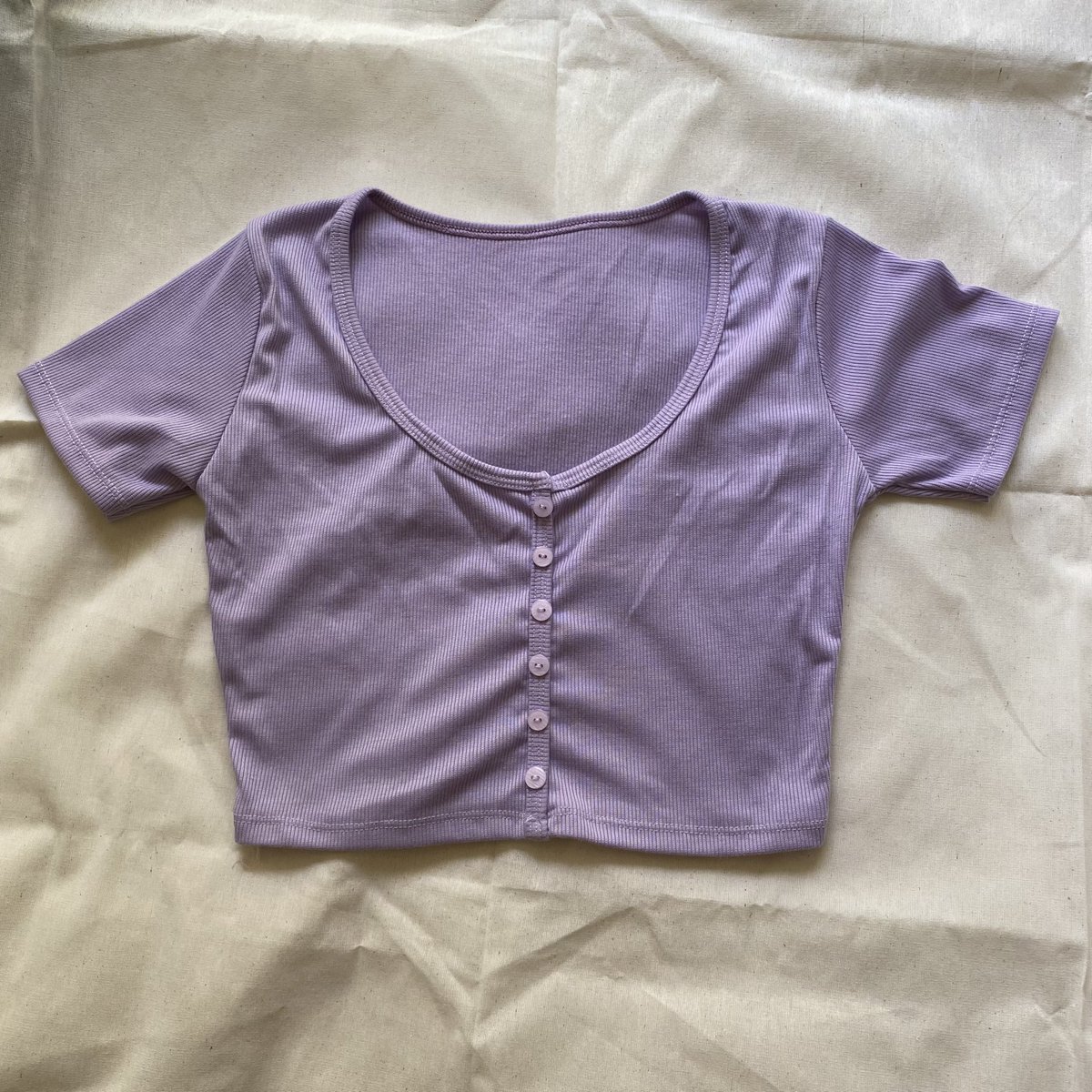 yellowishapp's tweet photo. เสื้อครอปม่วง ซื้อมาตั้งแต่ช่วงฮิตแต่ไม่เคยใส่เลยค่ะ5555555555 ส่งต่อ 100 รวมส่งค่า #ส่งต่อเสื้อผ้ามือสอง #ส่งต่อเสื้อผ้า #เสื้อผ้ามือสอง #เสื้อผ้าเกาหลี #ส่งต่อเสื้อผ้ามือ2 #ส่งต่อเสื้อผ้ามือสองสภาพดี #ส่งต่อเสื้อผ้ามือสองราคาถูก #ส่งต่อเสื้���ผ้าราคาถูก #ส่งต่อ https://t.co/0xruk4xCcS