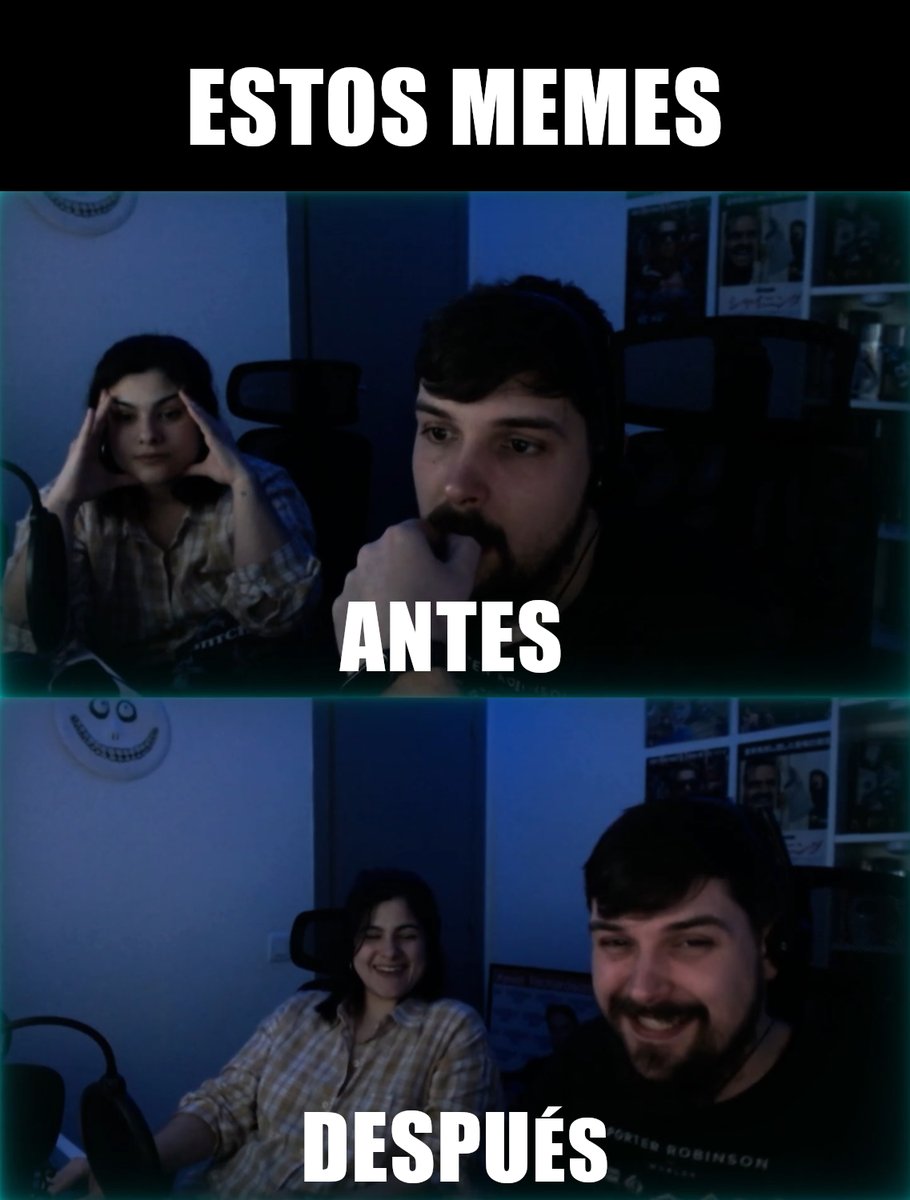.<a href="/Sickzeth/">Sickzeth</a> <a href="/estheer__11/">Esther</a> No tuve el honor de presenciar el stream de ayer, pero viendo el vod parece que empezó con hype y acabo rápido en decepción.

No pasa nah, ya habrán mejores streams. Les dejo estos memiyos para que se me animen guapos.