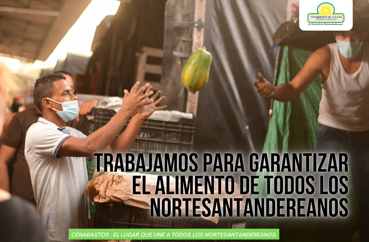 cenabastosph's tweet photo. Nuestro compromiso con la alimentación de todos los nortesantandereanos es permanente. Por eso desde muy temprano abrimos nuestras puertas a todos los comerciantes. https://t.co/IWY0nXd4Mc