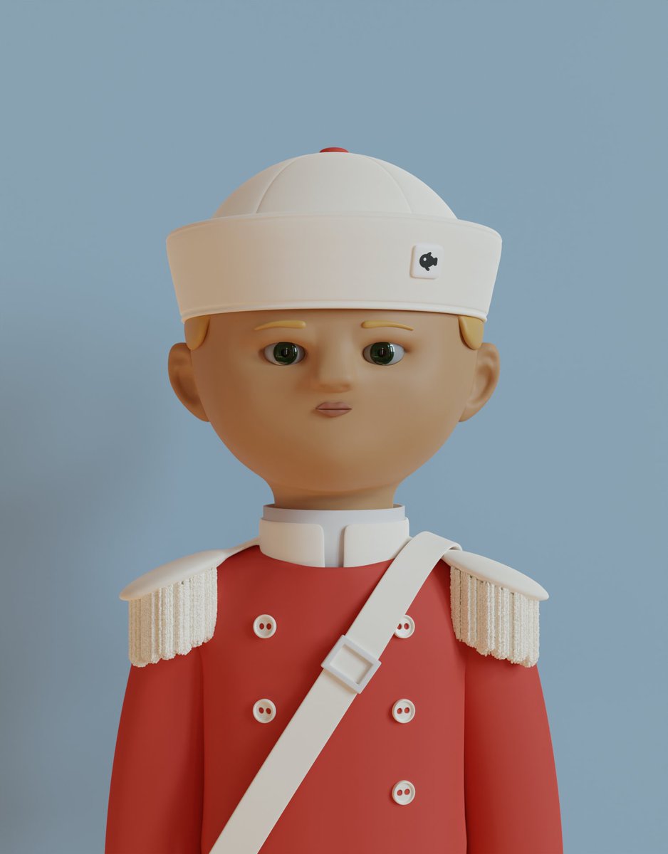 spenmoney's tweet photo. Simon Finney reporting for duty in the @TinyFacesNFT army 🫡 Show me your army people! #TinyFacesNFT #TinyFacesArmy https://t.co/AfQDpQIcVx