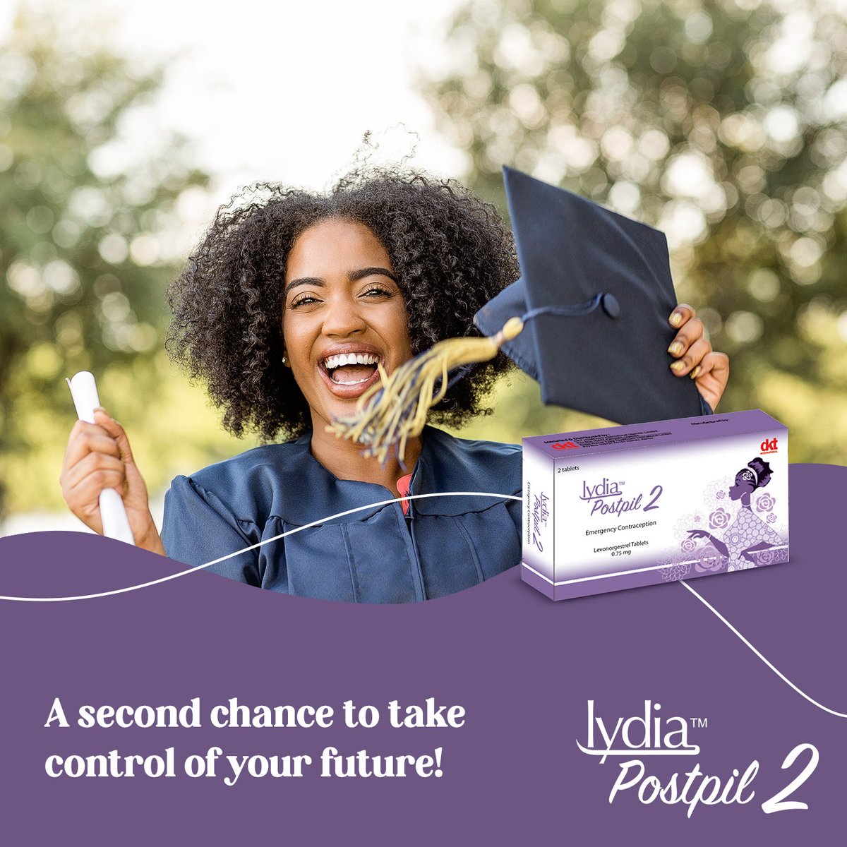 LydiaEA_'s tweet photo. Everyone deserves a second chance when things do not go as planned. Lydia Postpil 2 is a reliable Plan B in case of emergencies.
-
Lydia Postpil 2 is only available in Kenya
#LydiaContraceptives #BeALydiaWoman https://t.co/zdlQNZVw0h