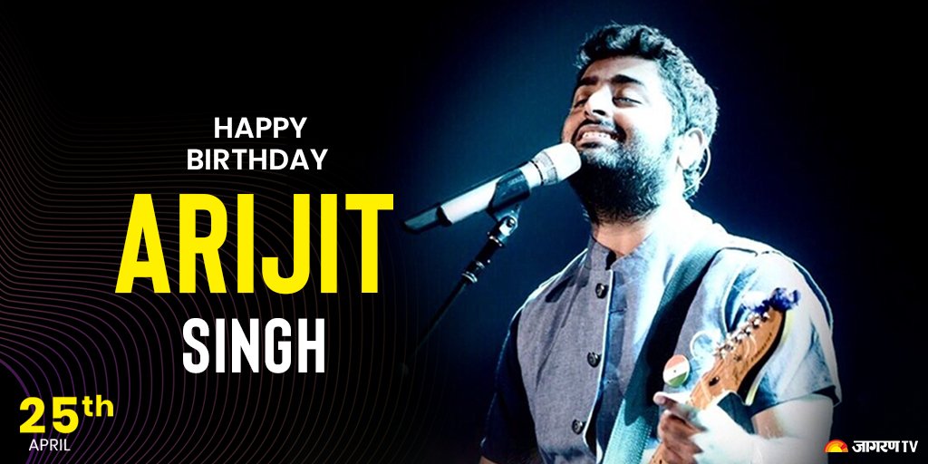 Wishing the soulful singer, Arijit Singh, a very Happy Birthday!  