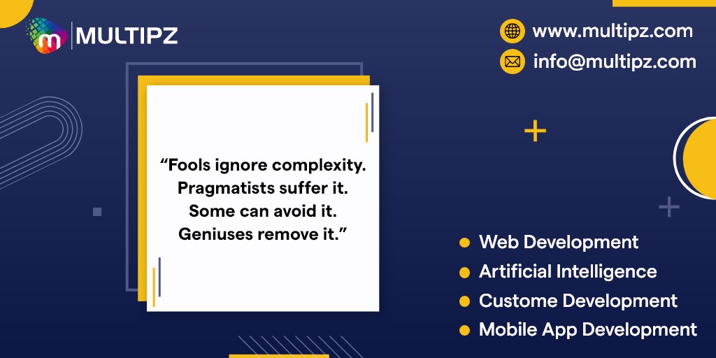 multipztech's tweet photo. People will remember you when you give a smart and genius solution to any complexity because others will ignore the complexity and love to deal with easy errors.

#mondaymotivation #motivationquote #mondaythoughts #motivationalmonday #mondaymantra #happymonday #mondayinspiration https://t.co/omcDnUFw30