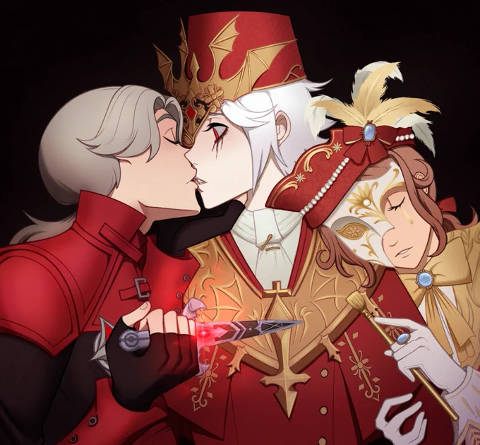 twelfth night redraw with ⚰️💌🎨 #IdentityV 
