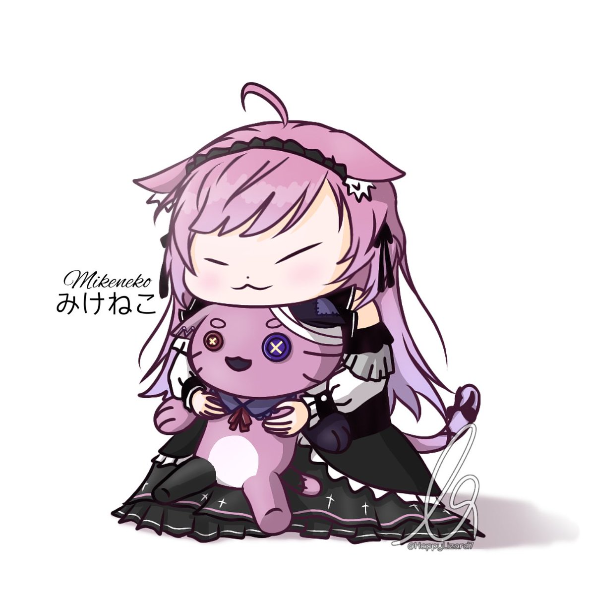 HappyLizard7's tweet photo. (  ◍•ᴗ•◍)>~❤️     🐈
#ねここあーと #みけねこ #みけねこアート https://t.co/MqZyknDg9r