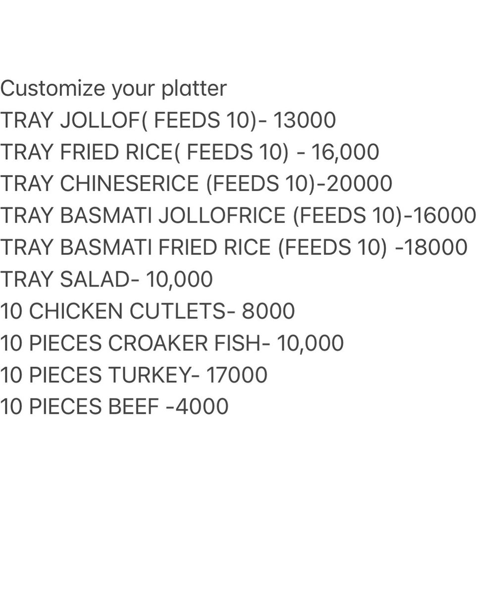 smallchopsabuja's tweet photo. #AbujaTwitterCommunity This is where you should be placing your orders for smallchops and sallah rice . We are giving you 5% discount on all orders placed this Eid. To place an order send a dm on ig small_chops_abuja or watsapp 07069260697. Pls retweet my customers are on your tl https://t.co/vq0DejtL43