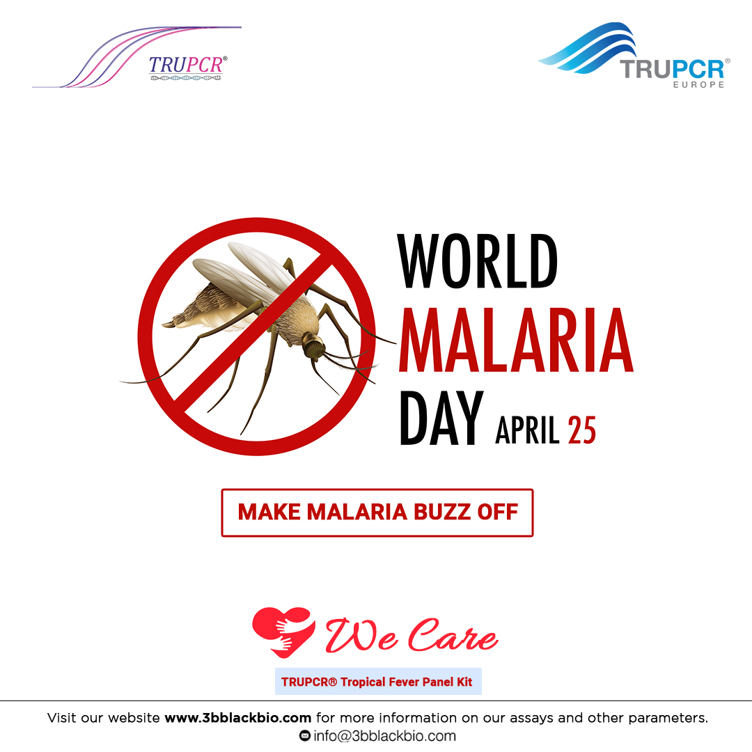 3B_BlackBio's tweet photo. Let's Put An End To One Of The Deadliest Diseases Of The World, Malaria.
 
Get In Touch With Us For More Details:
 
Call - 755 407 7847 / 755 407 6518
Email - info@3bblackbio.com
Visit - https://t.co/iKHFWismcp
 
 #3BBlackBio #TRUPCR #endmalaria  #WorldMalariaDay, #HealthForAll https://t.co/c9wRgfgZKy