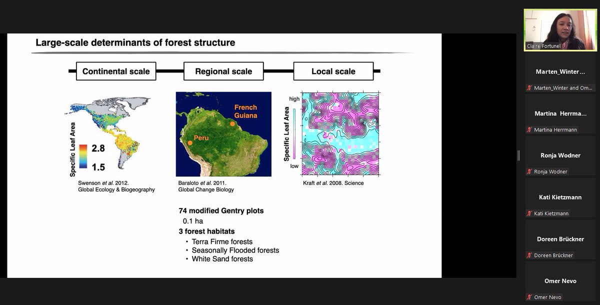 @smartenwinter.bsky.social (@smarten_winter) on Twitter photo Kicking off of the annual <a href="/idiv/">iDiv Biodiversity Research</a> conference 2022, this time fully virtual w >340 participants. WELCOME!
Claire Fortunel <a href="/ird_fr/">IRD.fr</a> as 1st keynote on processes shaping tropical forest biodiversity
#idivconf22
Looking forward to 2 days full of inspiring science & interactions. Kicking off of the annual <a href="/idiv/">iDiv Biodiversity Research</a> conference 2022, this time fully virtual w >340 participants. WELCOME!
Claire Fortunel <a href="/ird_fr/">IRD.fr</a> as 1st keynote on processes shaping tropical forest biodiversity
#idivconf22
Looking forward to 2 days full of inspiring science & interactions.
