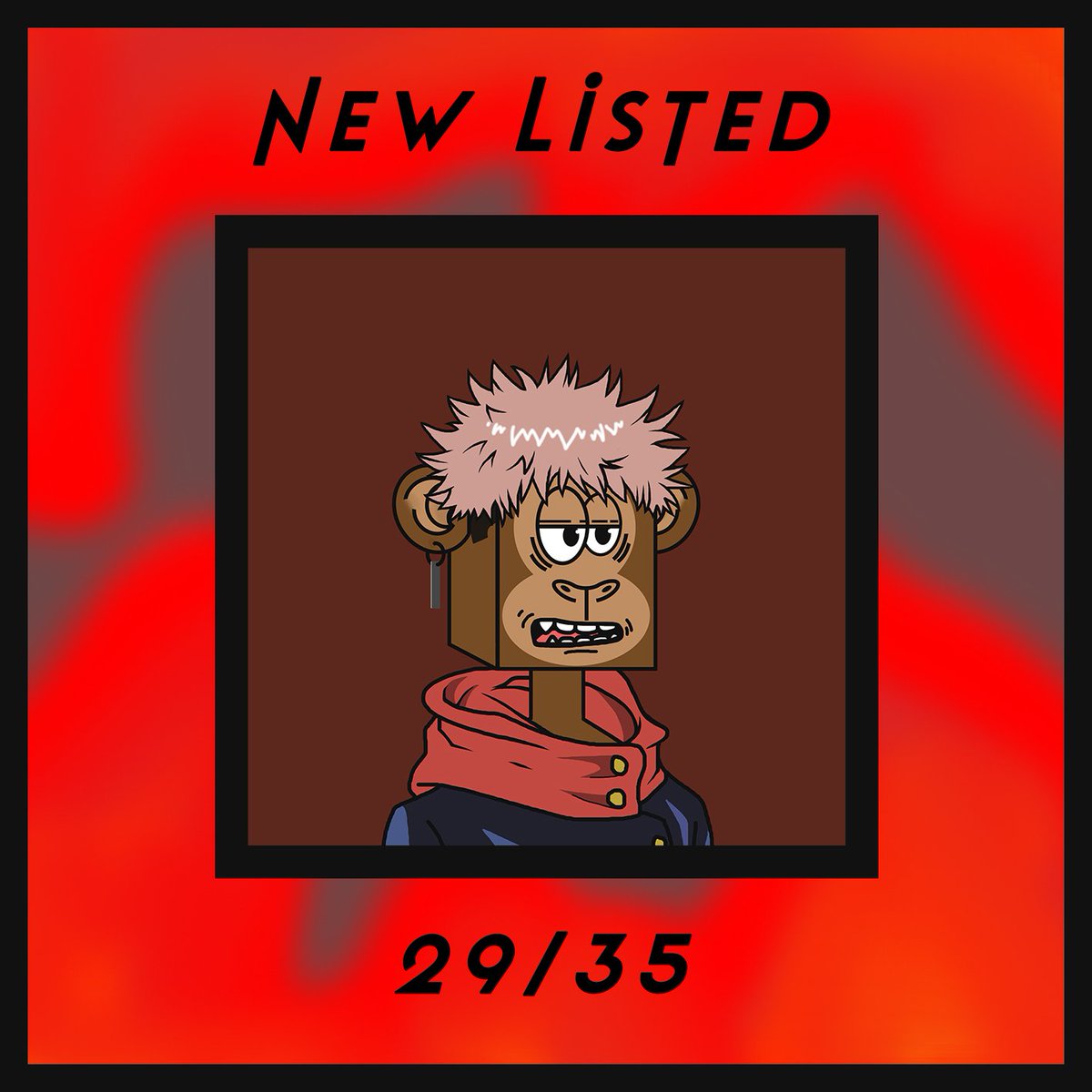 New Listed ✨✨
BoxApeItadoriVers
Checkout on my Opensea 🔥
opensea.io/assets/matic/0…
#nft #NFTCommunity #nftcollector #nftbuyers #NFTApes #NFTdrop #NFTIndonesia #NFTProject