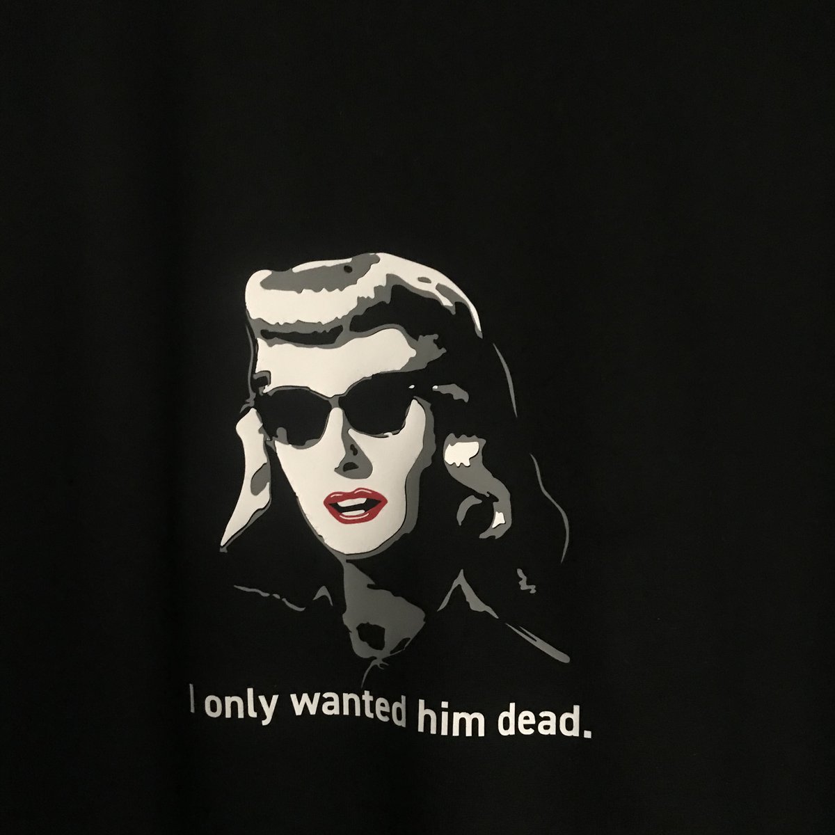 Poehashirts's tweet photo. Film noir is a melodrama that uses unbalanced compositions, low-key lighting, and stylized visual aesthetics.  Often the genre uses urban backdrops, hard-boiled detectives like Lino Ventura, and femme fatales (like Barbara Stanwyck). 
#rfilmnoir #linoventure #orsonwelles #bogart https://t.co/Un2Yc23jG2